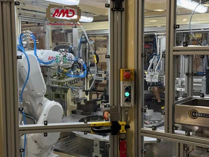 Automated test and inspection station for quality control